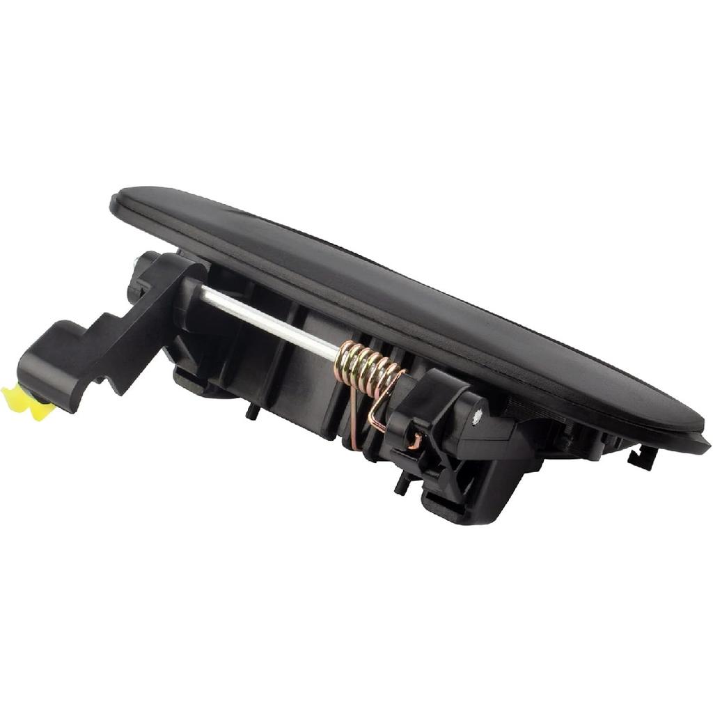 BOXI 80686 Rear Driver Side Exterior Door Handle Compatible for Hyundai Accent 2000 2001 2002 2003 2004 2005 2006 Smooth Black/Replaces 83650-25000