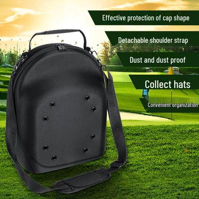 EVA Travel Hat & Cap Storage Bag - Handheld Organizer for Outdoor Use
