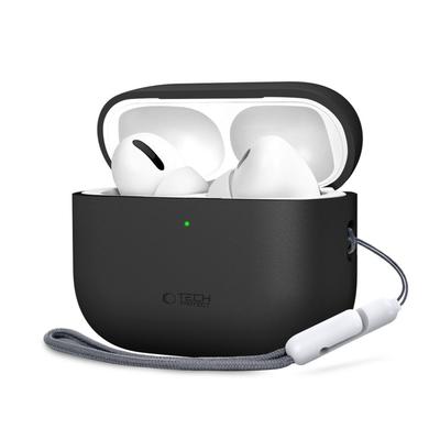 Schutzhülle aus Silikon für AirPods Pro 3 Kopfhörer - Schwarz