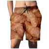 Men's Food Realistic 3D Printed Summer Shorts Beach Shorts Beach Swim Shorts