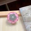 Solid Color Round Ring Flower Mirror Mobile Phone Airbag Holder Paste Retractable Desktop Female Gift