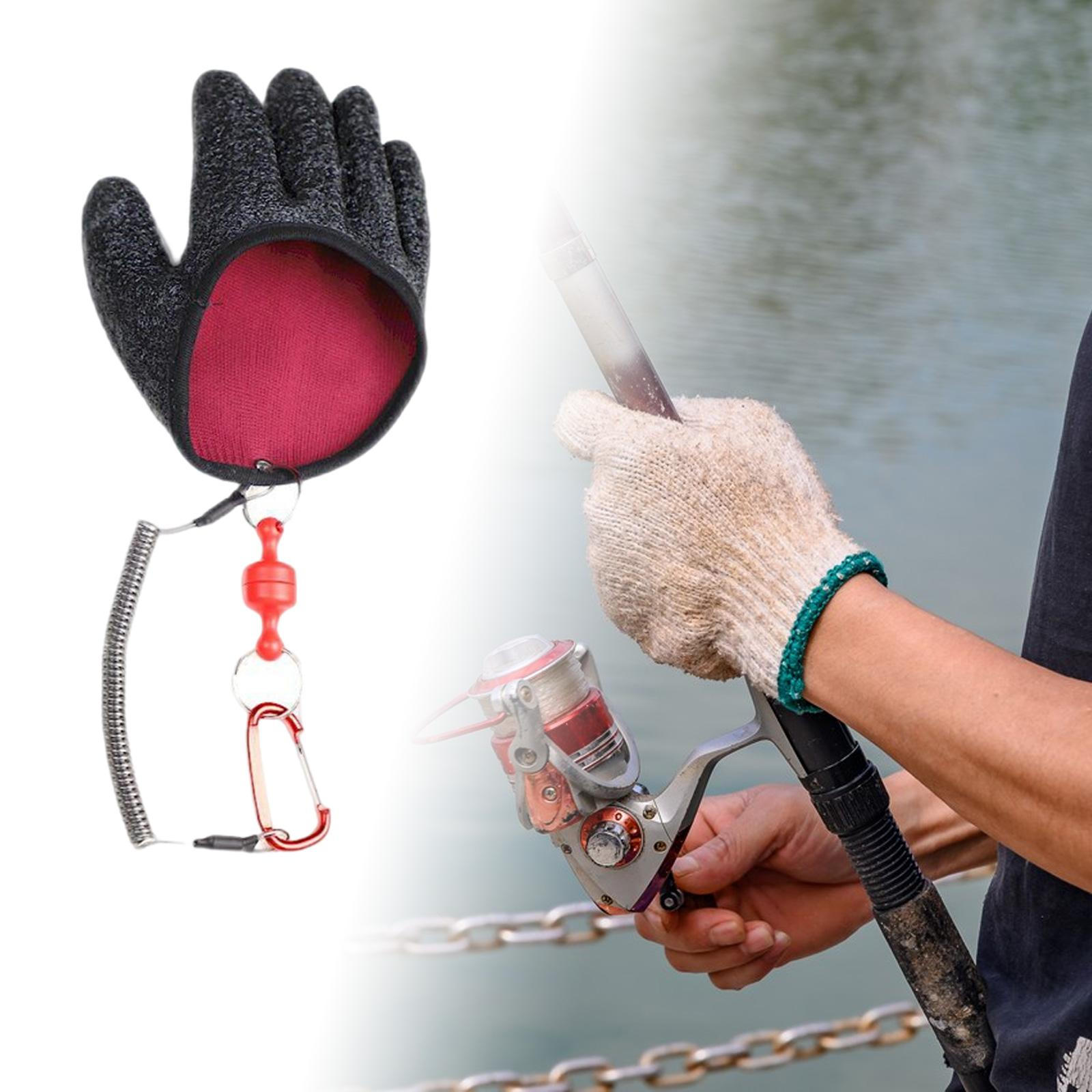 

Fishing Gloves Puncture Proof Fish Glove for Catching Outdoor Activities Right Hand