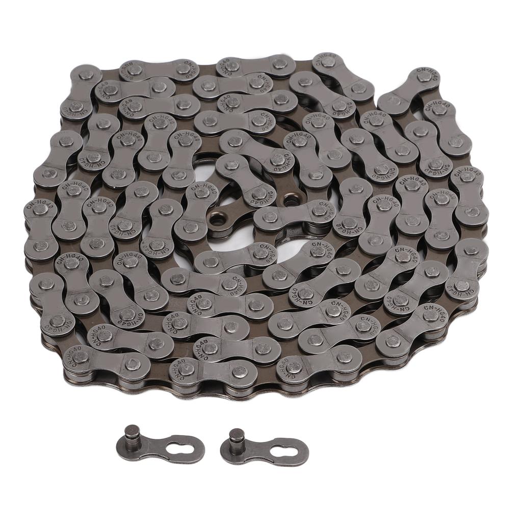 Bike Chain 7 Speed 8 Speed with Chain Connectors for HG40 Mountain Road Bike Riding