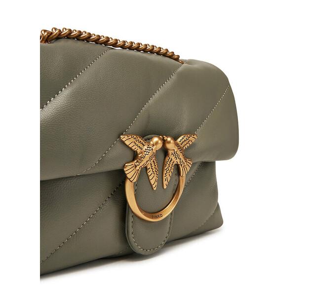 Handbag PINKO Love Puff Mini Cl PE 25 PLTT 100039 A0F2 Green