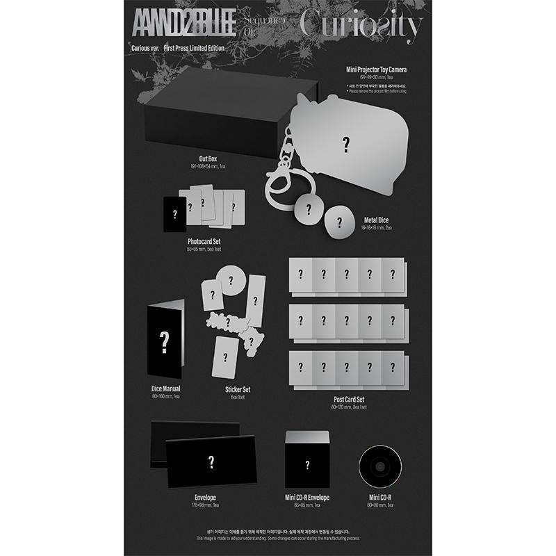 [Předobjednávka] AND2BLE - Debutové mini album Vol.1 [Sequence 01] : Zvědavost] Zvědavá Verze. (Exkluzivní výhoda 6KSHOP)
