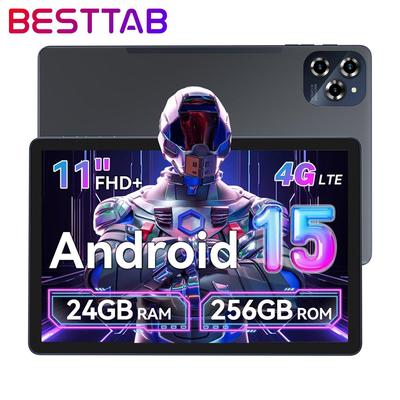 BESTTAB W90 11 Zoll Tablet Android 15, 24GB RAM 256GB Speicher(2 TB TF),Großes Display Widevide L1, Octa-Core T615, 8000 mAh, 5G WiFi, 4G LET, 18 W