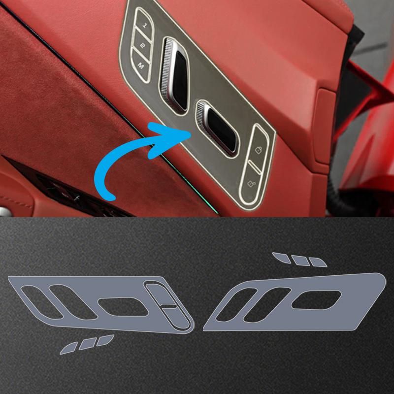 For MG Cyberster 2024-2026 Central Control Screen Steering Wheel Reading Lamp Screen Display Panel TPU Film