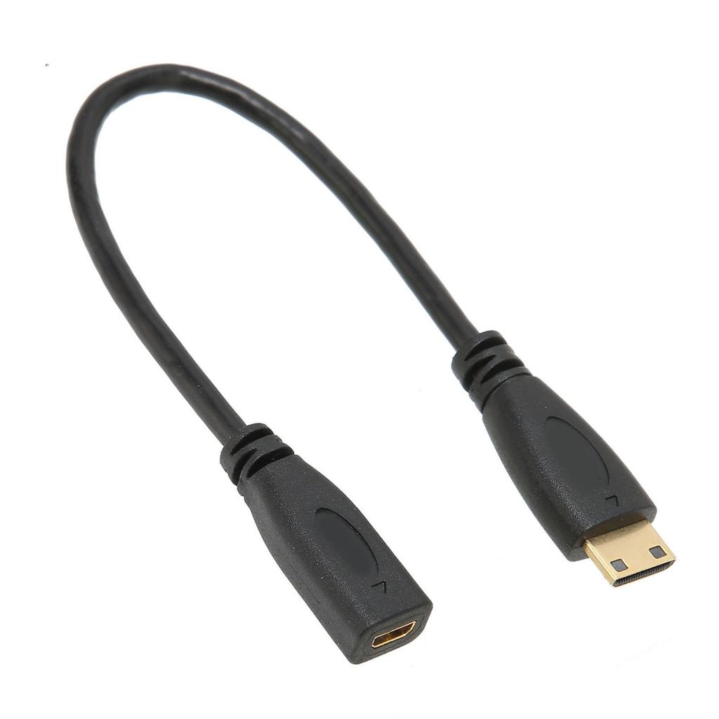 Adapter Cable Transfer Data Portable Compact Design Female Male Connector Mini to Micro Short Cable for Phone Computer