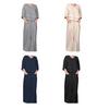 Women Summer Loose 2 Piece Outfits Casual 3/4 Sleeve V Neck Top And Wide Leg Pants Lounge Sets with Pockets