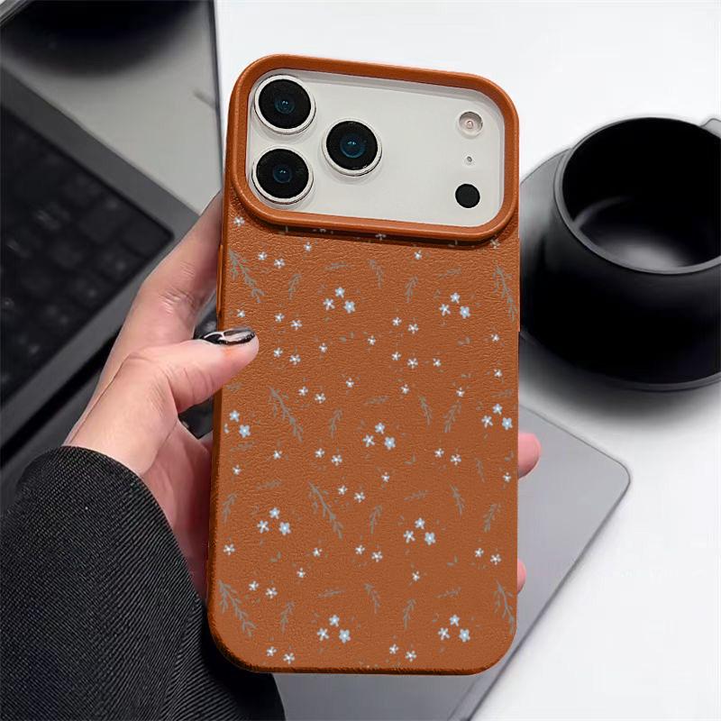 Azure Floral Pattern Flowers TPU Case For iPhone 17 Pro Max Air 16e 15 14 13 Full Protection Soft Silicone TPU Back Cover