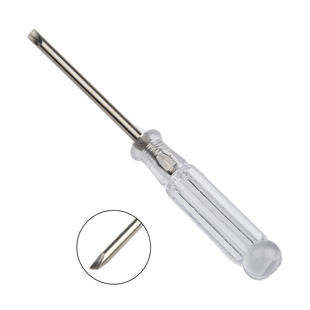 Маленькая отвертка 3 мм Сталь 45# 95 мм / 3,74 дюйма Инструмент для ремонта Slotted screwdriver