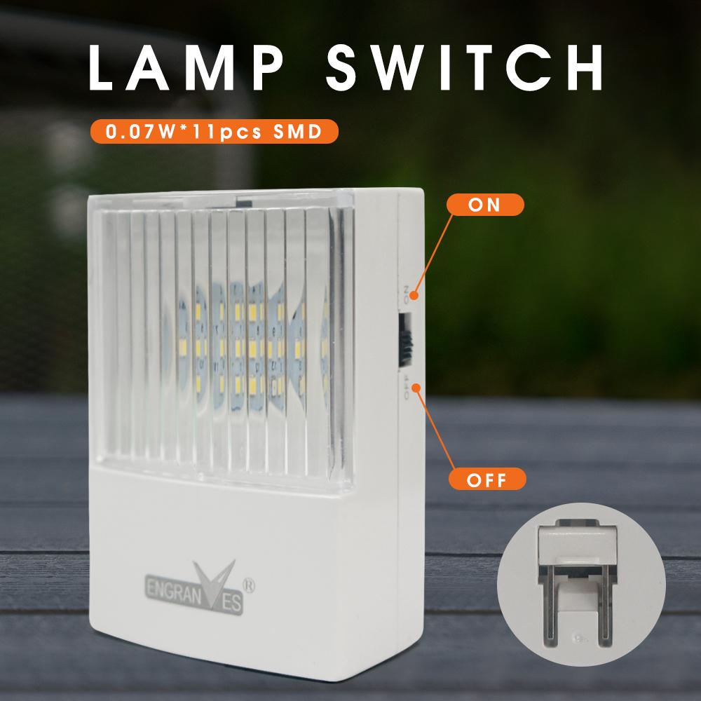 Mini LED Emergency Evacuation Light Rechargeable LED Fire Fighting Lights Portable Camping Lamp Tent Light for Power Outage