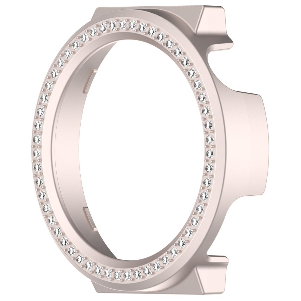 Schutzhülle Case Für Huawei Watch GT5 Pro 42mm PC Mit eingelegten Diamanten Schutz Stoßstange Rahmen Schale Hüllen Zubehör