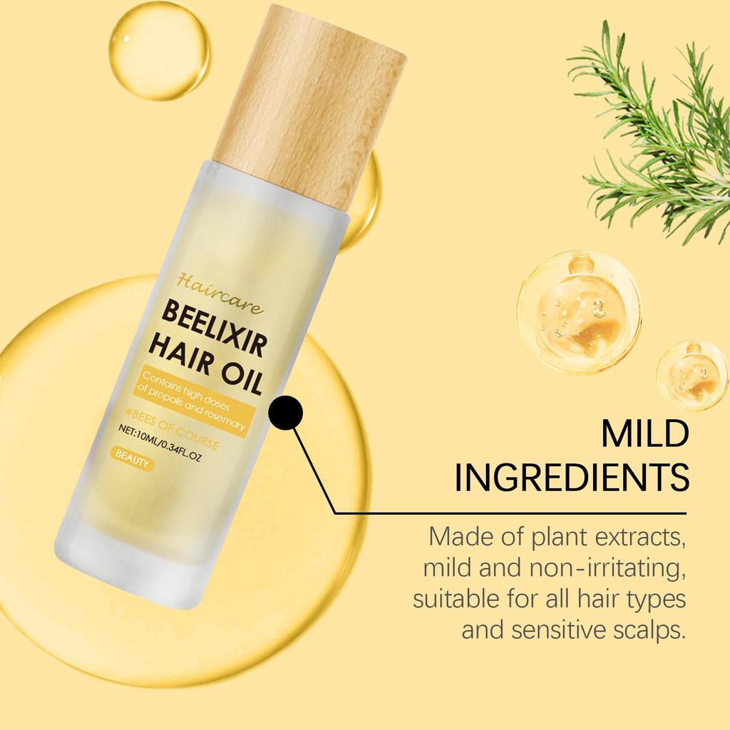 Honey Hair Care Oil Honey Scalp Soft And Moisturizing Hair Care Oil 10ml