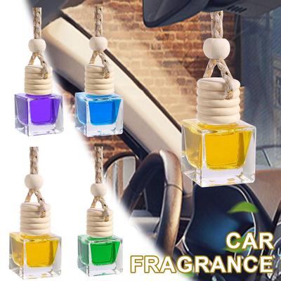 Square  Car Fragrance Car Interior Accessories, Perfume Pendant Car Supplies, Fresh Air Car Fragrance  Air Freshener Scent