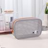Zipper Mesh Makeup Bag Large Capacity Toiletry Storage Bag Casual Transparent Cosmetic Bag  Holiday