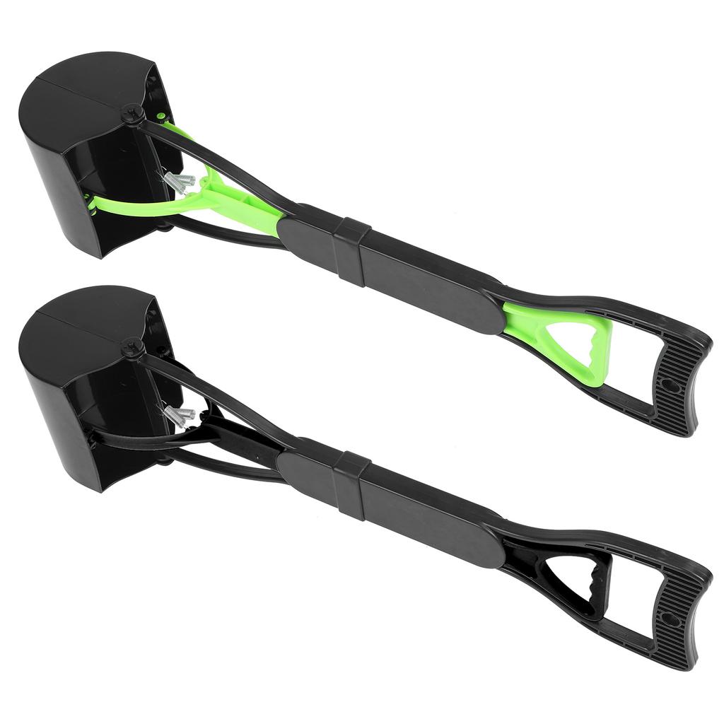Pet Pooper Long Handle Jaw Poop Scoop Clean Pick Up Dog Cat Waste Picker Cleaning Tool