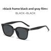 Minimalist Square Sunglasses With Uv Protection For Fashionable Driving And Travel