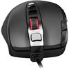 Souris de gaming - lioncast - lm15 - 13 touches programmables - éclairage à del rvb - 6200 dpi