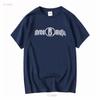 Logo Three 6 Mafia hip hop T-shirt nera Tutte le taglie S 5XL vintage Lavata Traspirante Casual Comoda Maglietta Per Uso Quotidiano