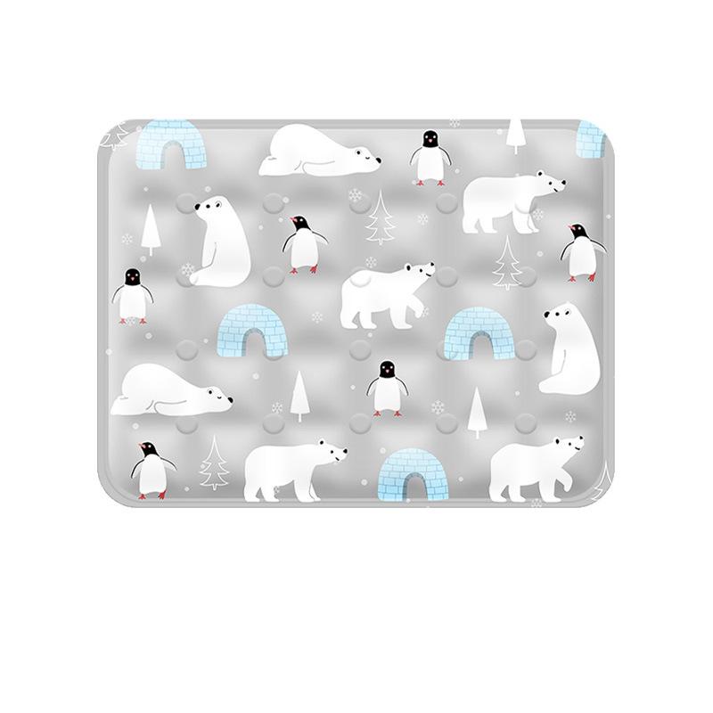 Pet Cooling Mat Dry Ice Pet Cool Pad Water Injection Cooling Dog Beds Keep Your Pet Cool Waterproof Wear Resistant For Dogs&Cats