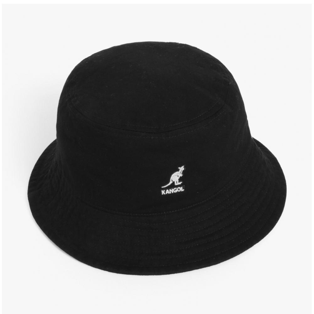 Kangol K4224ht Black Washed Bucket Hat