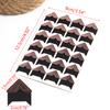 DIY Vintage Corner Photo Albums Corner Stickers Kraft Paper Album Frame Decor Scrapbooking Decoration