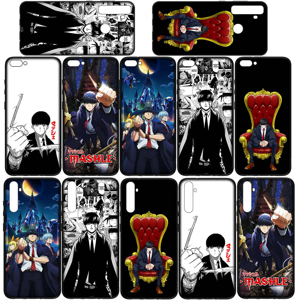 Cover for iPhone 17 16 15 Xiaomi Poco Redmi Note 14 13 12 11 Pro Max 9 16e Samsung Galaxy S25 S24 S23 OPPO Huawei Mashle Magic and Muscles Phone Case