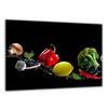 TEMPERED GLASS CUTTING BOARD 30x22 VEGETABLES