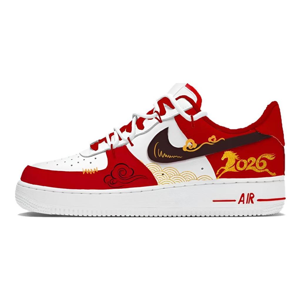 Nike Air Force 1 Low Top Casual Skateboard Shoes Unisex CW2288-111(team1873-)