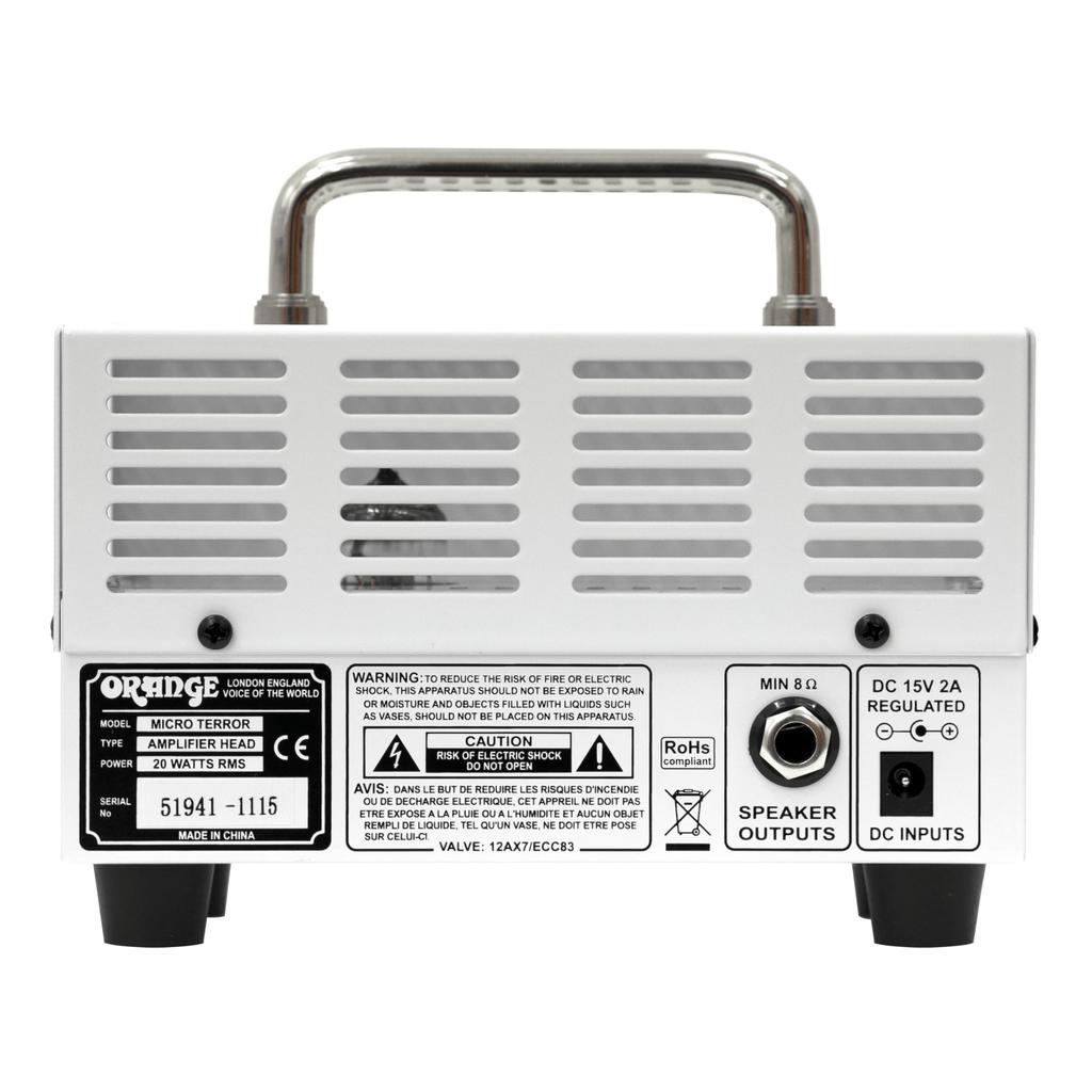 ORANGE Micro Terror 20W Mini Guitar Solid State Guitar Amplifier Head MICRO TERROR20 Orange Head,