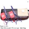 1Pair 5.5" 15.5cm Stainless Normal Scissors Thinning Shears Professional Pet Scissors Animal Shears Dogs Grooming Scissors Z1012