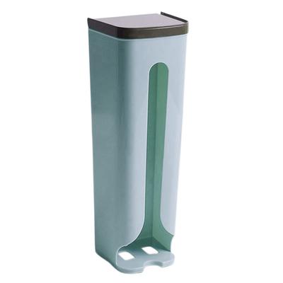 Home Küche Einkaufstüte Halter Wandhalterung Lagerung Spender Kunststoffbehälter