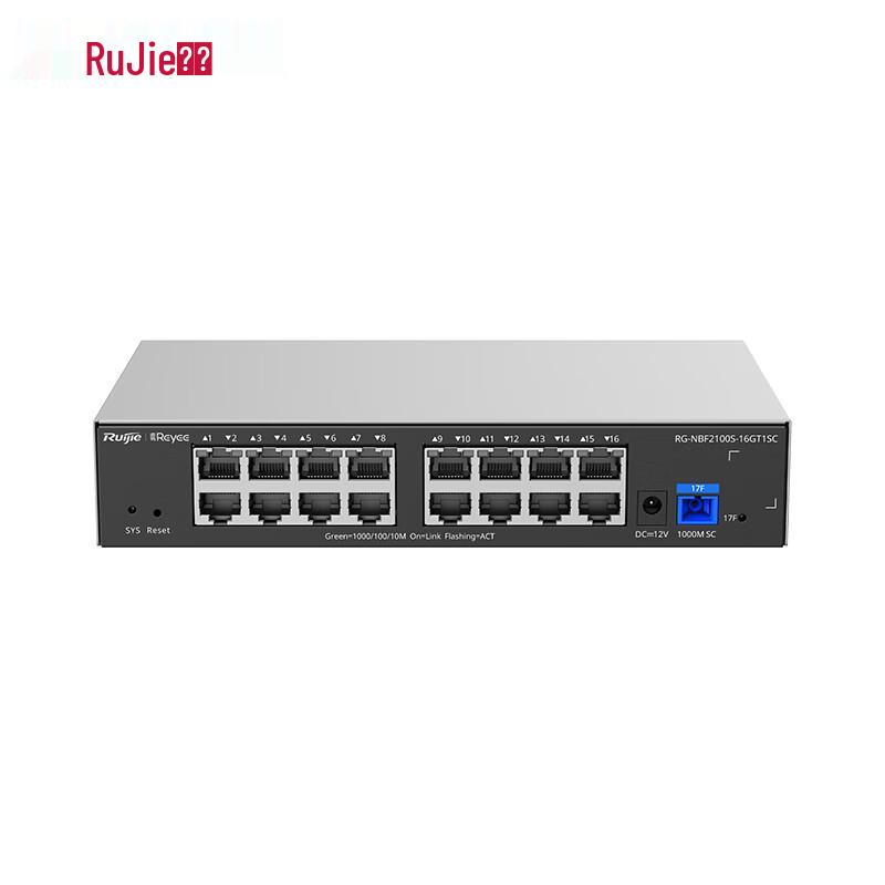 Ruijie RG-NBF2100S-16GT1SC Layer 2 Managed Gigabit Optical Access Switch