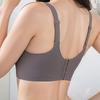 1Pc Seamless Comfortable Large Size Sexy Bra Slimming Nylon Ultrathin Double Shoulder Strap