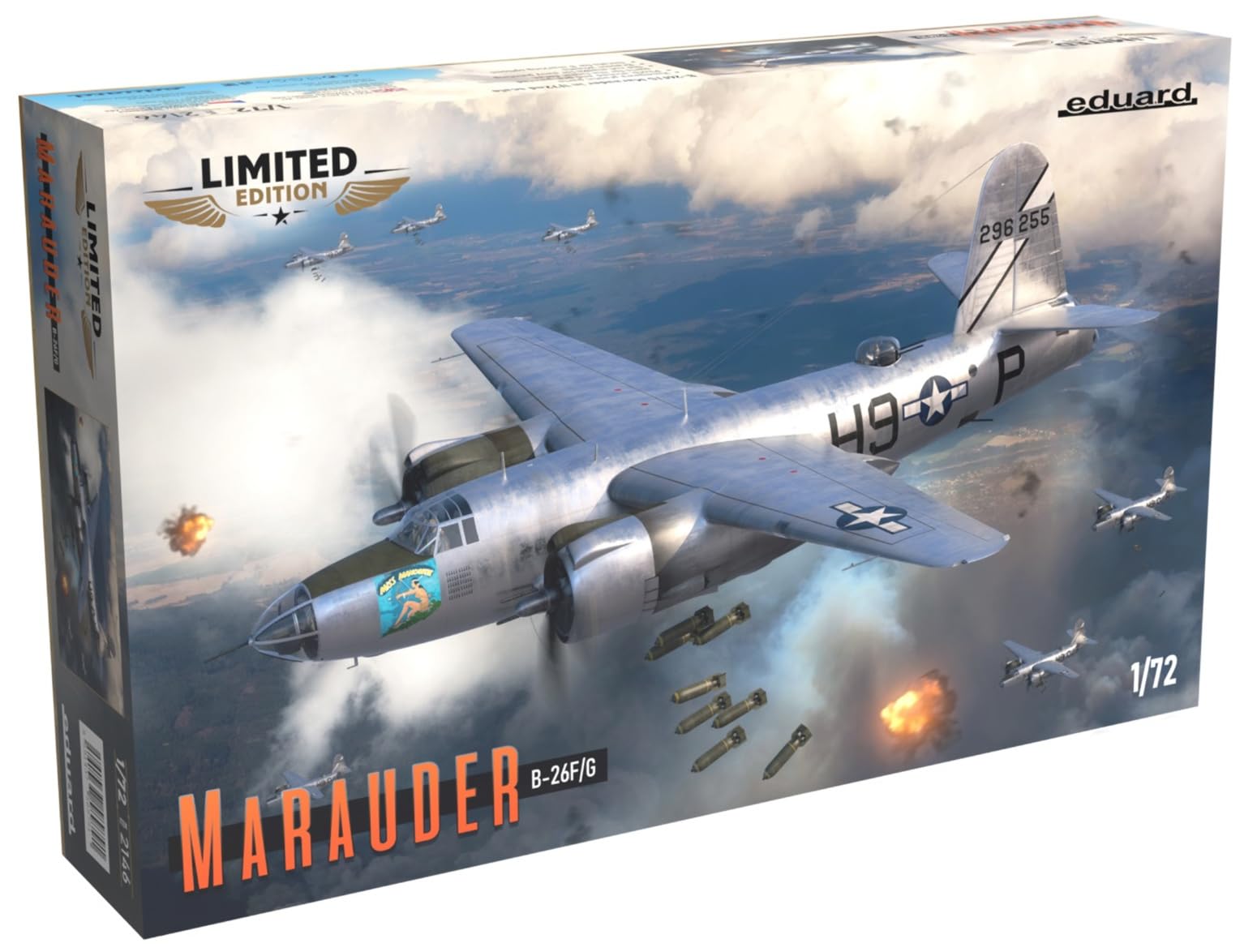 

Eduard Limited Edition American Marauder Plastic Model EDU2146 1/72 B-26F/G