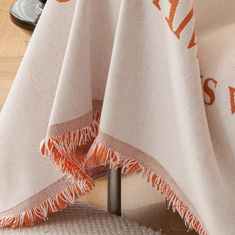 Cartoon Creative Elephant Sofa Towel Chenille Anti-Scratching Sofa Cover Cloth Dustproof Sofa Cover Universal Cover