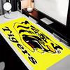 Hanshin Tigers logo Theme Premium Non-slip Mouse Pad with Stitched Edges,Durable Rubber Material,for Desktop & Gaming Great Gifts