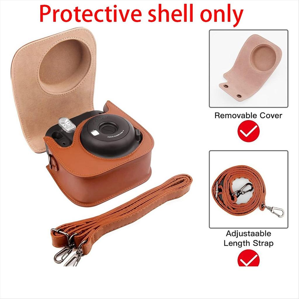 2025+ Portable Camera Case Shockproofs Dustproof Protective Sleeve Cover AntiDrop for Mini 12 11 9 8 Instants Camera