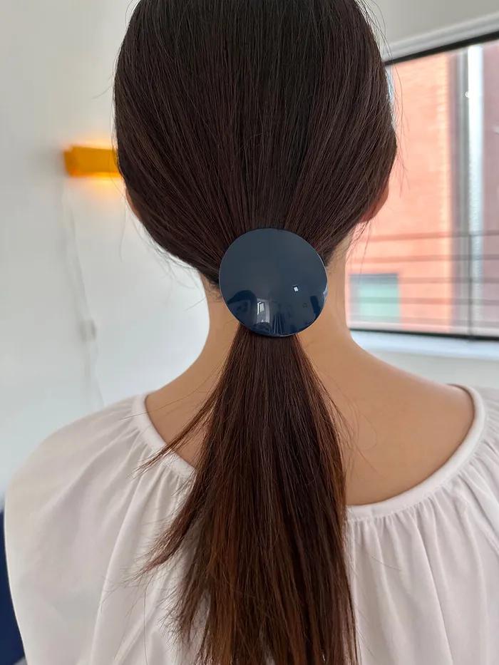 one acrylic hair strap - navy