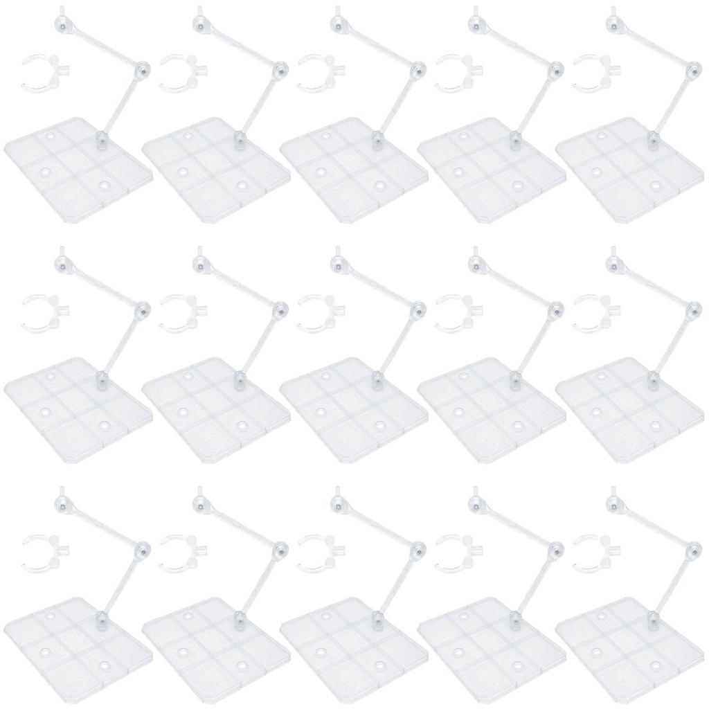 Morisho Universal Plastic Model Figure 3mm Axis Action Base Display Compatible with and Scale Plastic Models Stand, Stand, HG, RG, 1/144 (5 Pieces)