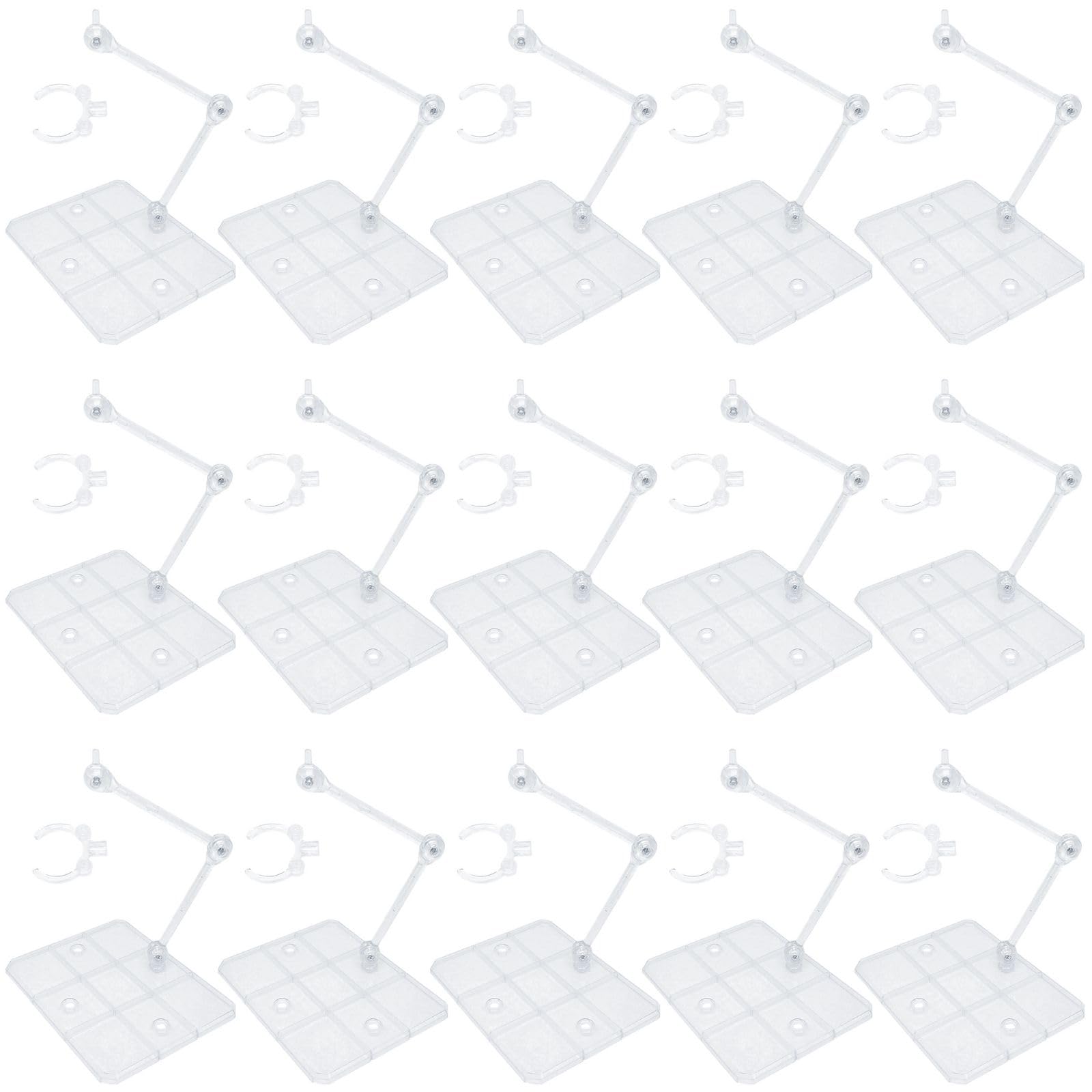 

Morisho Universal Plastic Model Figure 3mm Axis Action Base Display Compatible with and Scale Plastic Models Stand, Stand, HG, RG, 1/144 (5 Pieces)