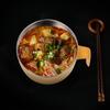 Stainless Steel Noodle Bowl 304 Insulated Leak-Proof Soup Container Anti-Scald Handle Reusable Bento Box For Ramen Rice