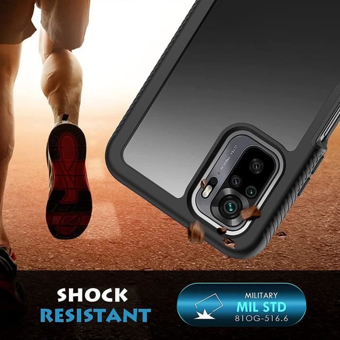 Coque - Redmi - Note 10 4G - Protection 360 Degré - Bordure Renforcée - Rigide