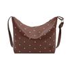 Stylish and simple rivet underarm bag women's new versatile dumpling bag high-end retro messenger bag