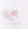 Modern Ceramic Fake Flower Wall Hanging Crafts Decoration Home Livingroom Wall Mural Ornaments Hotel Porch 1D Wall Sticker Art