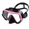Large Frame Diving Goggles Silicone Snorkeling Mask
