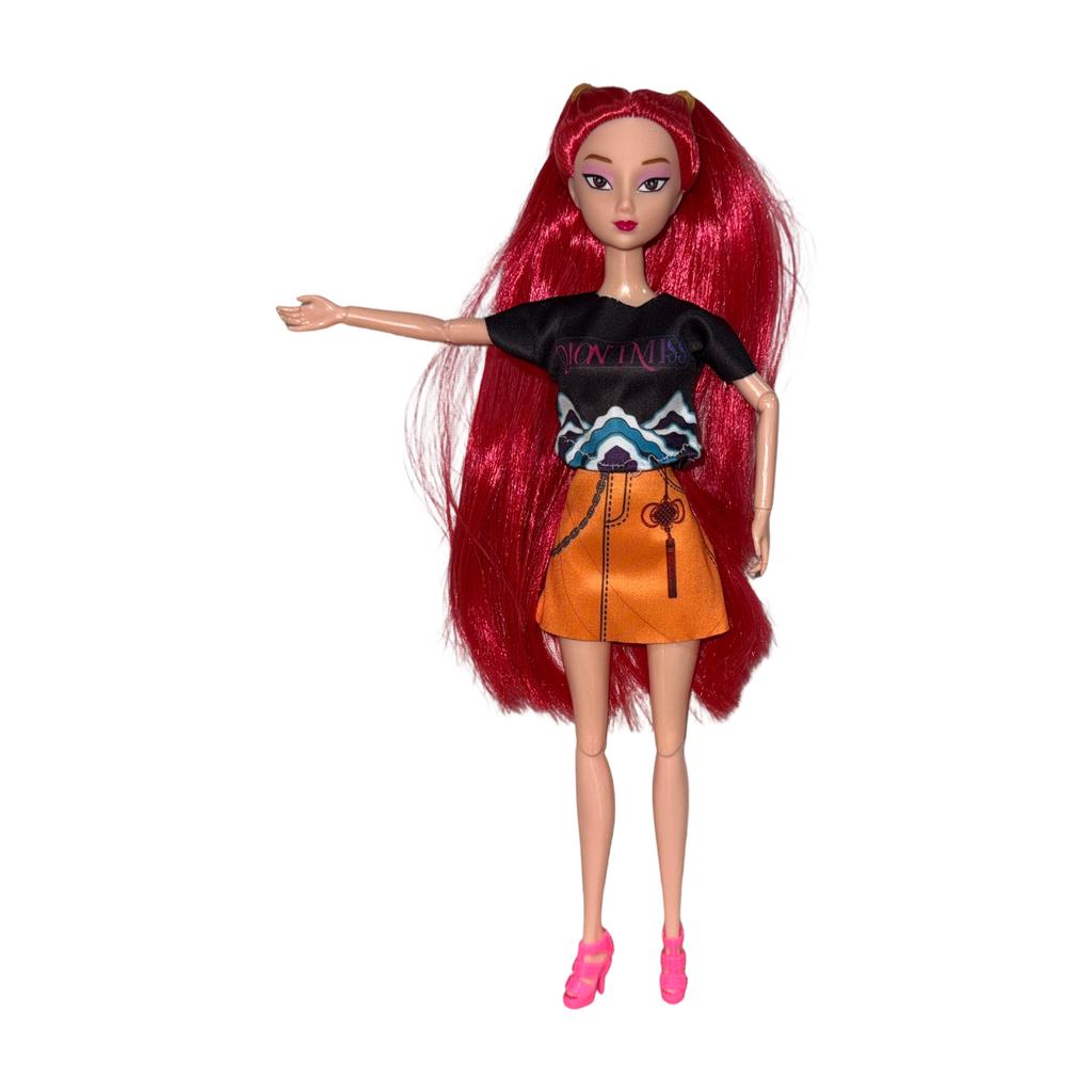 Fashionable Plastic Doll Figures Collection With Unique Stylish Outfits And Colorful Hairstyles Perfect Gift For Kids To  And Creat