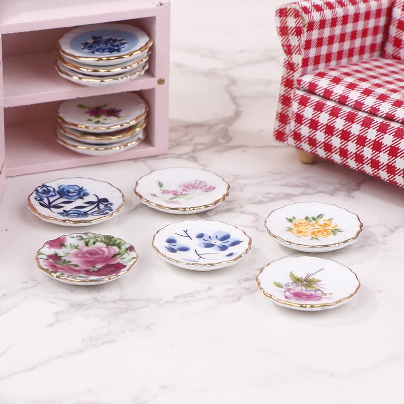 Doll House Mini Ceramic Handmade Doll House Kitchen Ceramic Decorations Decorative Vase