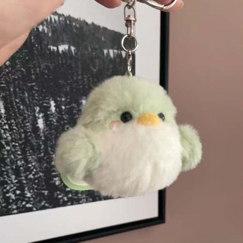 Key Ring Bird Plush Pendant JinYoung Jackson Bird Key Ring Cartoon GOT7 Plush Keychain Kids Toy